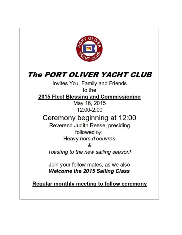 2015  blessing announcement