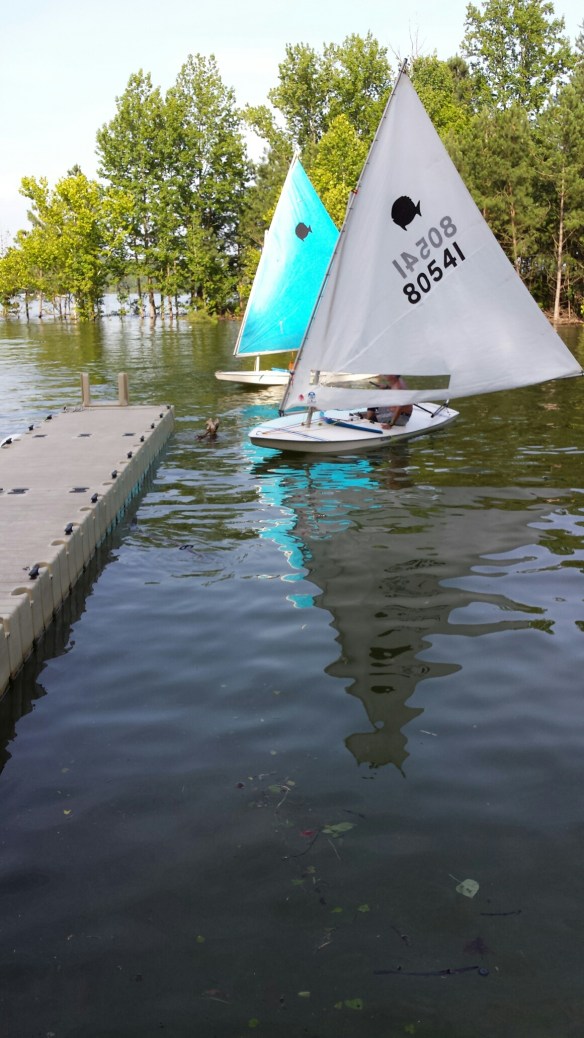 Rob says if only my Sunfish had a bowsprit!